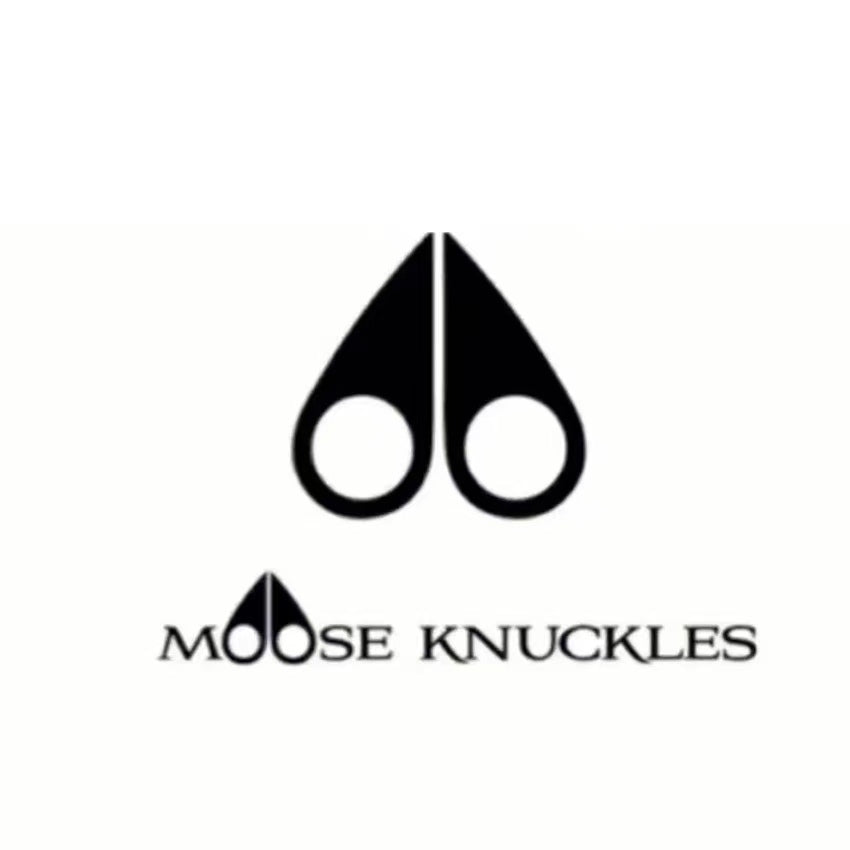 Giubbotto Bomber Moose Knuckles Pelliccia - Blu Navy
