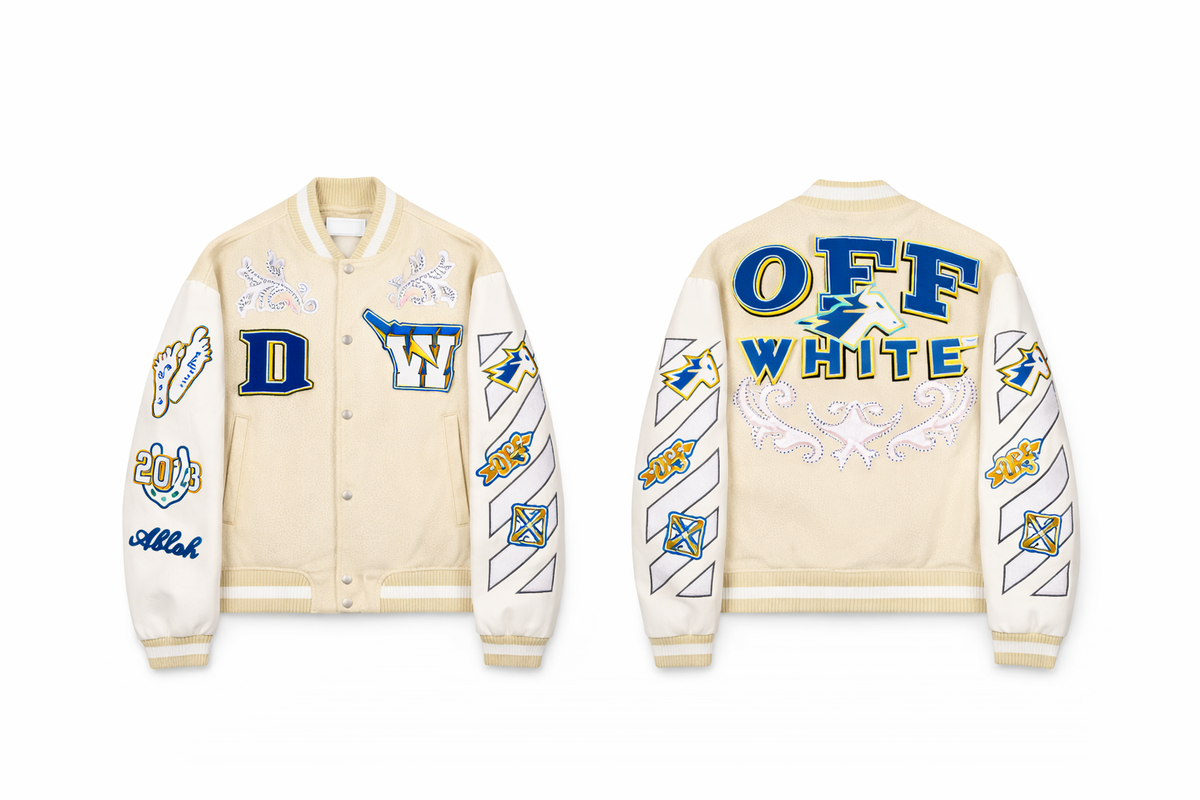 Giacca Off-White Varsity Patch
