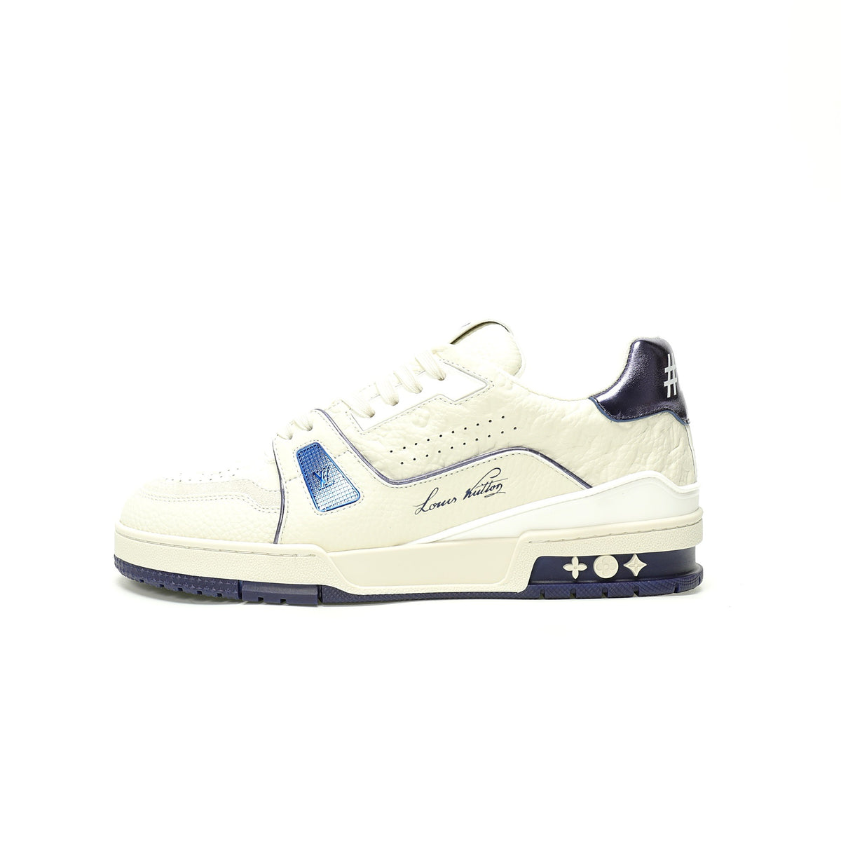Louis Vuitton LV Trainer Sneaker – White / Navy