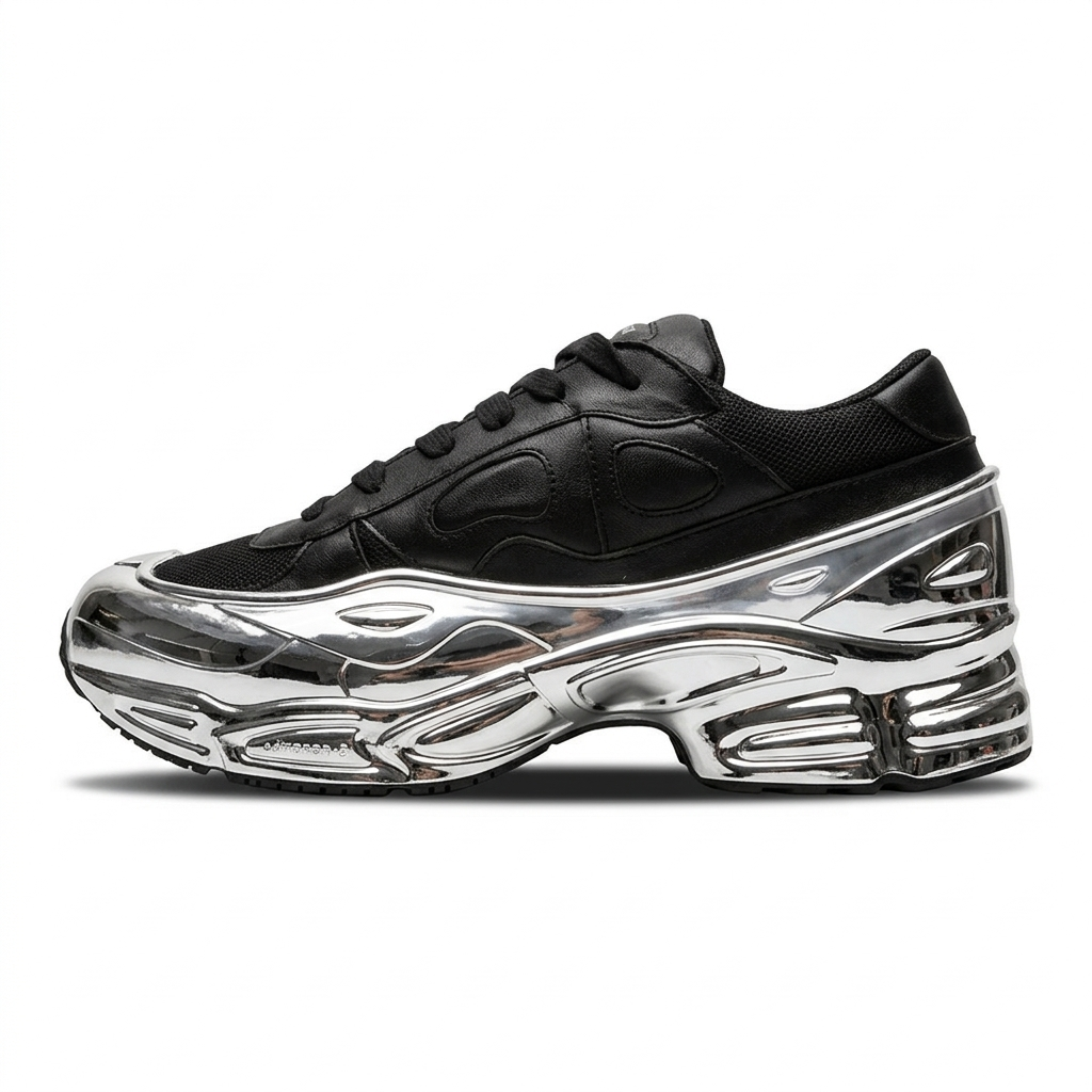 black and beige CD shoes