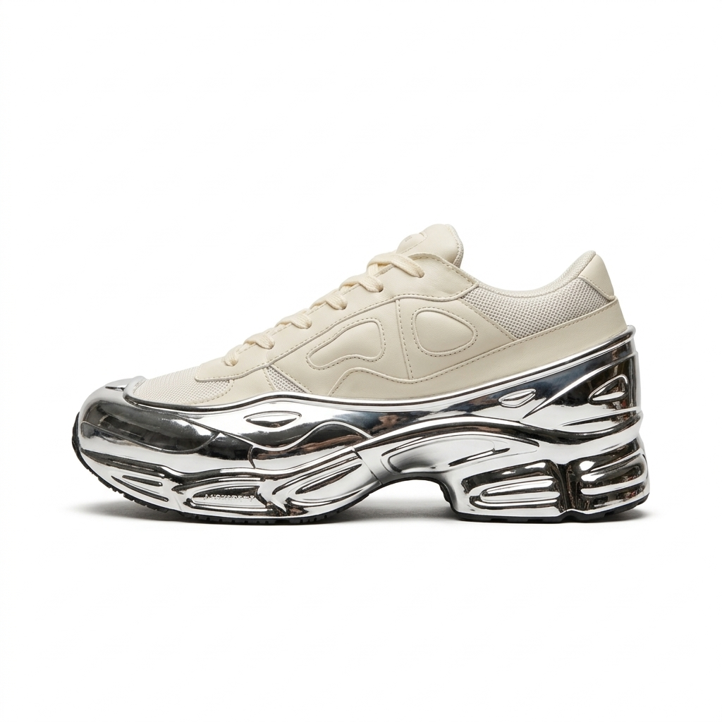 black and beige CD shoes