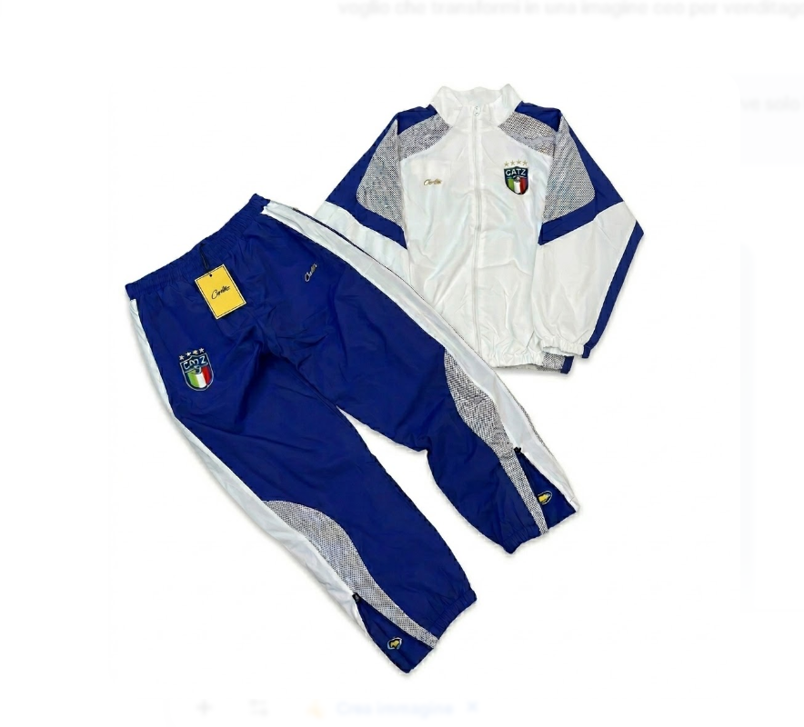 Corteiz x Italy Retro Tracksuit - Jacket and Pants Set