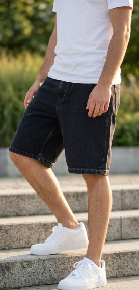 Shorts Carhartt en jean noir